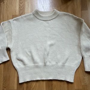 Mate The Label Organic Cotton Knit Sweater in M/L